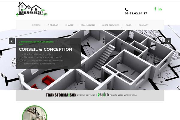 BuildPress theme site design template sample