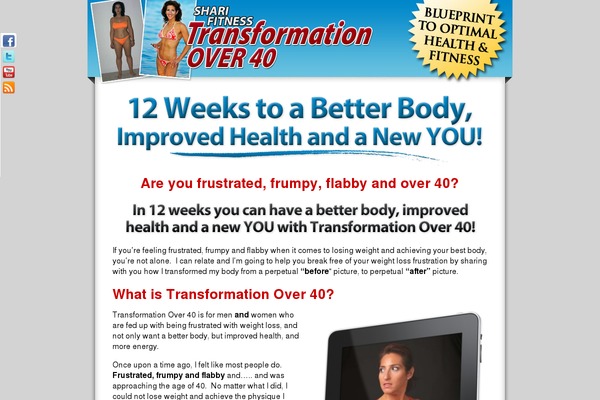 transformationover40.com site used Videosalesletter