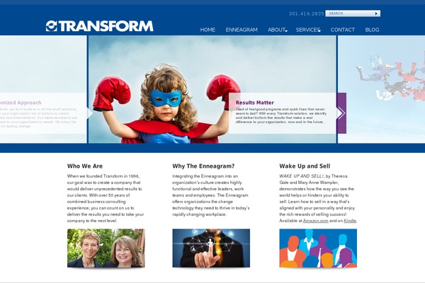 transforminc.com site used Transform