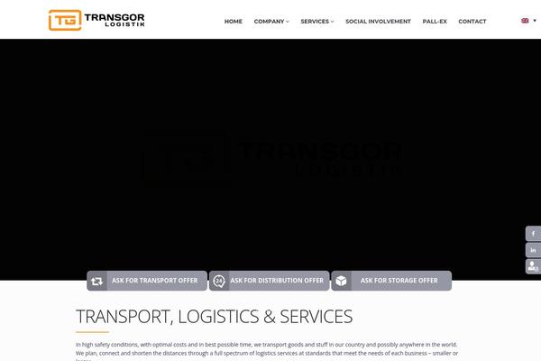 transgor.com site used Global Logistics