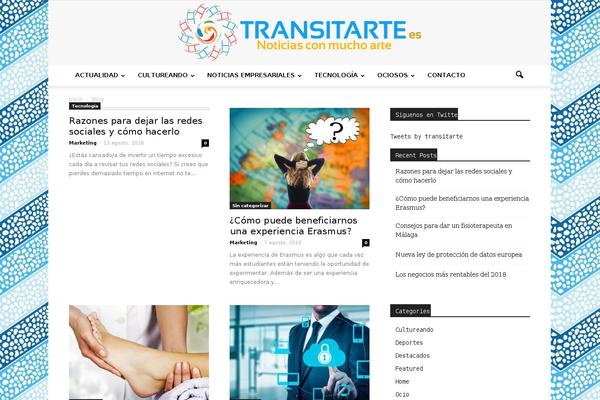 transitarte.es site used Transitarte