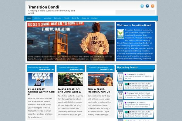 Redemption theme site design template sample