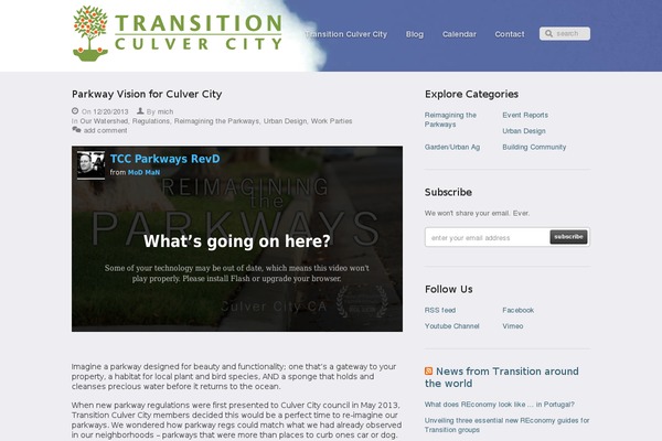 transitionculvercity.org site used Avalonstyle_1_5
