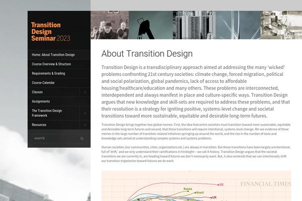 transitiondesignseminarcmu.net site used Rttheme19