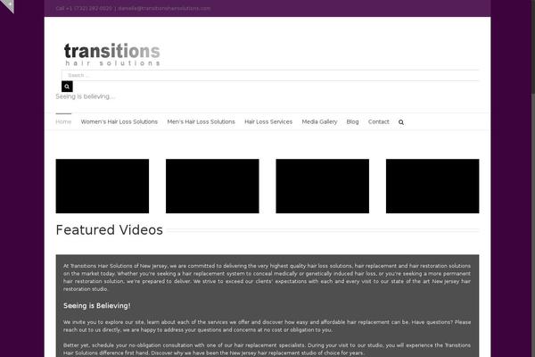 Avada theme site design template sample