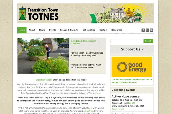 Ttt theme site design template sample