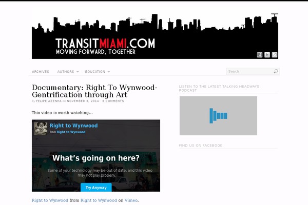 transitmiami.com site used PlatformPro