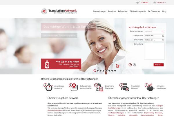 translationartwork.ch site used Translationartwo