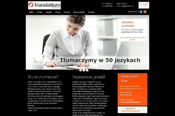 translatium.pl site used Translatium