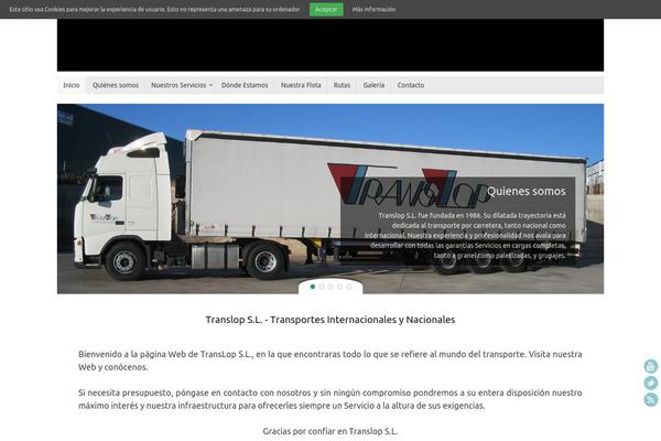 Tempera theme site design template sample