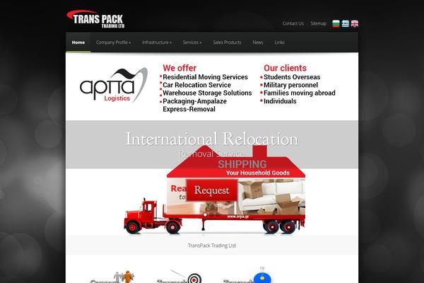 transpack-logistics.com site used Styleshop