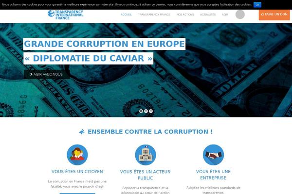 transparency-france.org site used Welfare-child