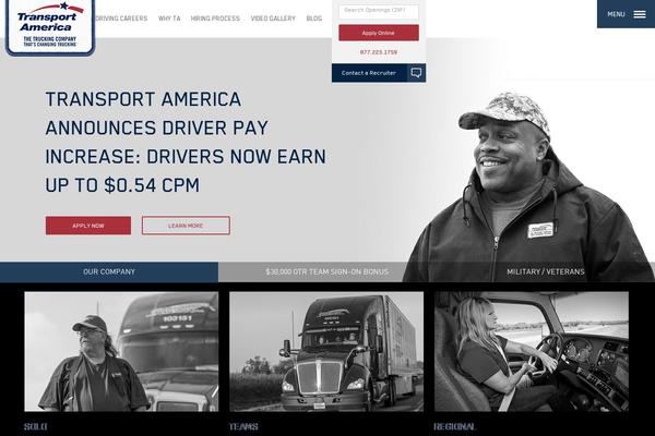 transportamericajobs.com site used Transportamerica
