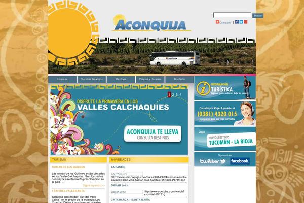 transporteaconquija.com.ar site used Aconquija