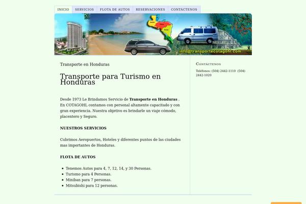 Thesis theme site design template sample