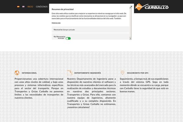 transportescarballo.com site used Carballo
