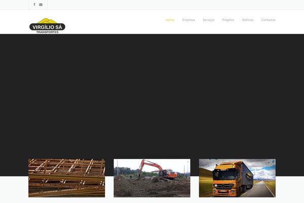 Construction-child theme site design template sample