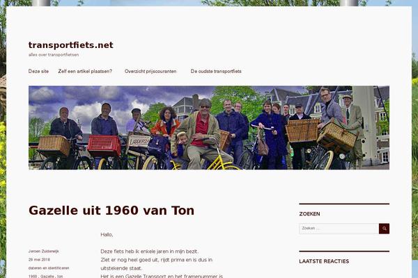 Twenty Sixteen theme site design template sample