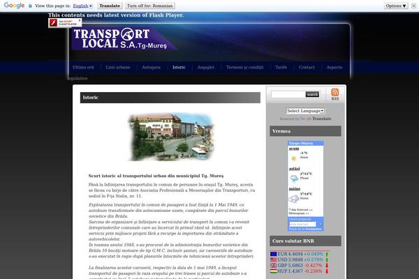 transportlocal.ro site used Siletina