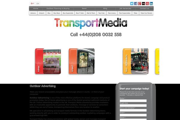 transportmedia.co.uk site used Transport-media