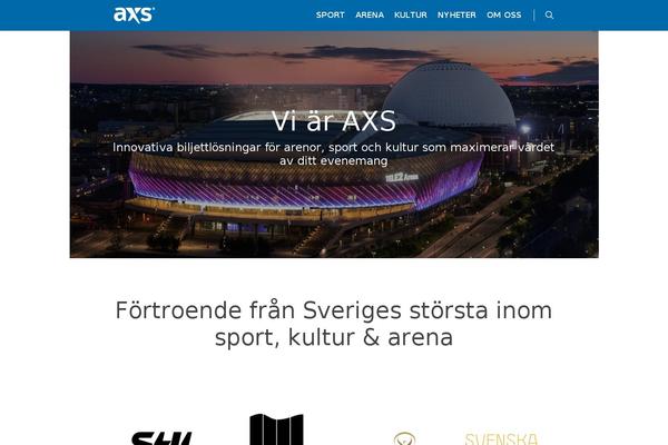 transticket.se site used Flexform