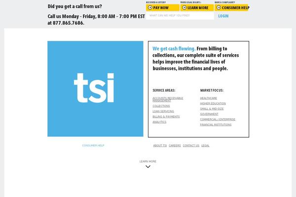 transworldsystems.com site used Tsi
