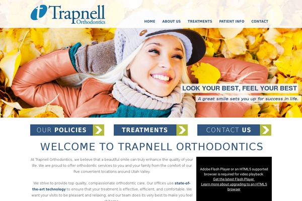 trapnellorthodontics.com site used Dentalcmo-badger