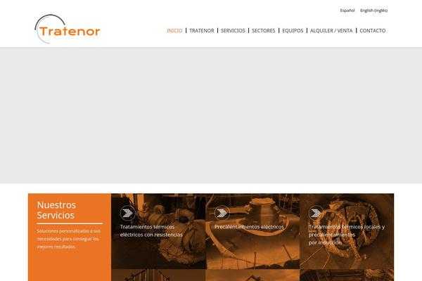 tratenor.es site used Tratenor-child