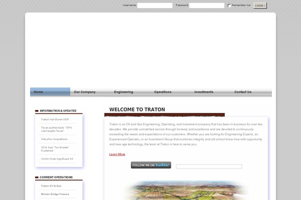 traton.org site used Theme908