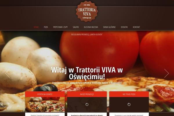 Linguini theme site design template sample