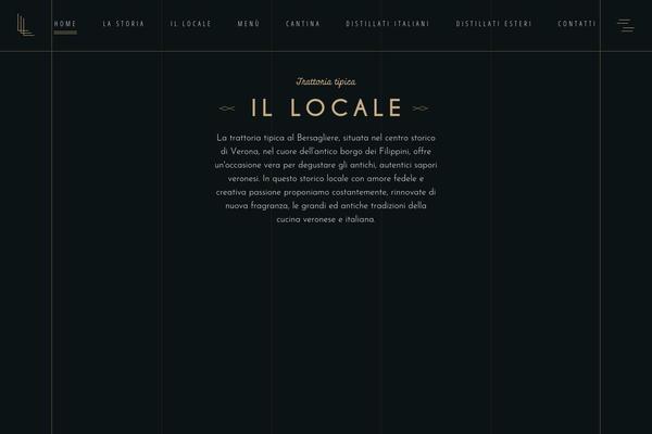 Laurent theme site design template sample