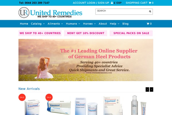 traumeelremedy.com site used Makeover