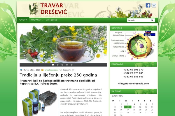 travar-dresevic.com site used Naturalgreen