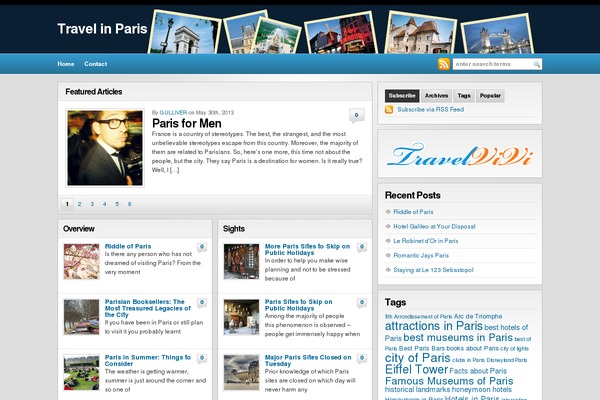 travel-in-paris.com site used Wp-prolific-prem