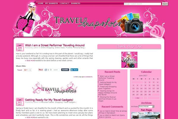 travel-snapshots.com site used Travelsnapshots