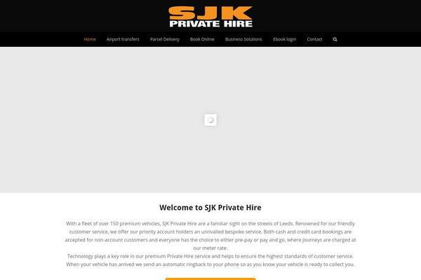 Total theme site design template sample