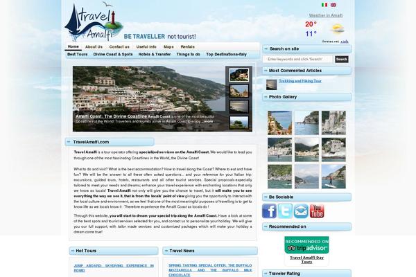 travelamalfi.com site used Traveler2