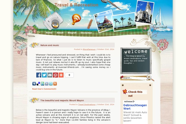 travelandrecreation.info site used Beach-ahead