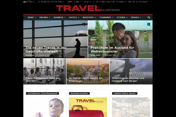 travelbusiness.at site used Travelbusiness
