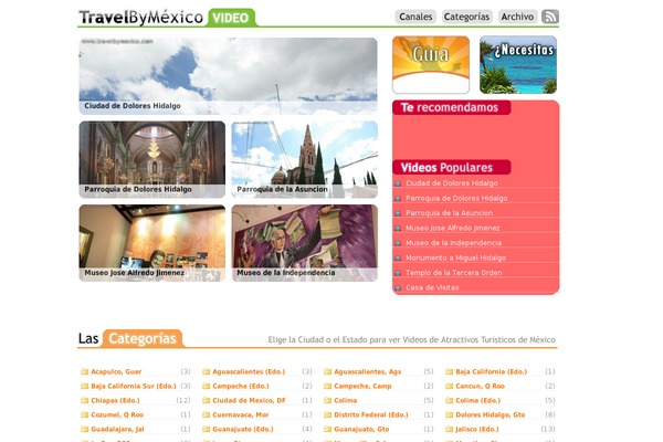 travelbymexico.travel site used Tbm
