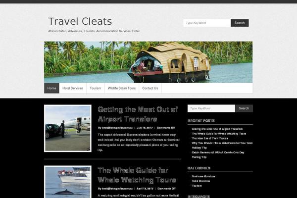 travelcleats.com site used Simple Catch