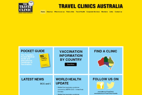 travelclinic.com.au site used Finalstyleian