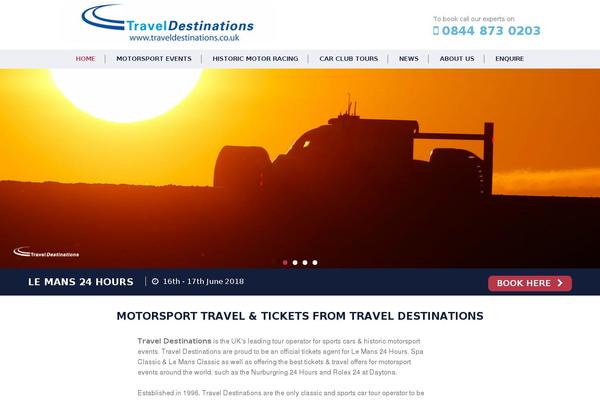 traveldestinations.co.uk site used Traveldestinations