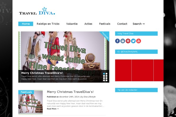 Gonzo theme site design template sample
