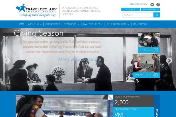 travelersaid.org site used Travelersaidinternational