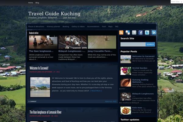 travelguidekuching.com site used Firecrow