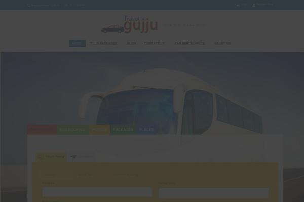 travelgujju.com site used Travelgujju