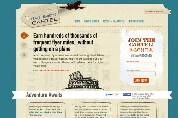 flyer theme websites examples