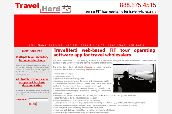 travelherd.com site used Travelherd