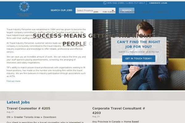travelindustrypersonnel.com site used Tip
